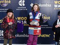 Snowboarder Sadie McKinlay stuns in Colorado