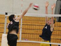 Needham volleyball downs young Wellesley team