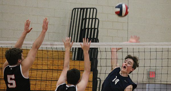 Needham’s Owen Fanning was a huge problem for Wellesley all match.