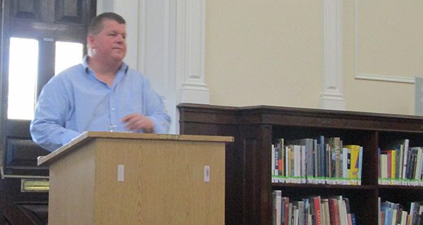 Author Manchester comes to Medfield