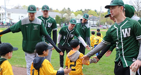 Generations meet at Little League parade