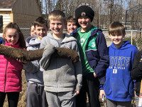 Learning blooms in Deerfield outdoor classroom