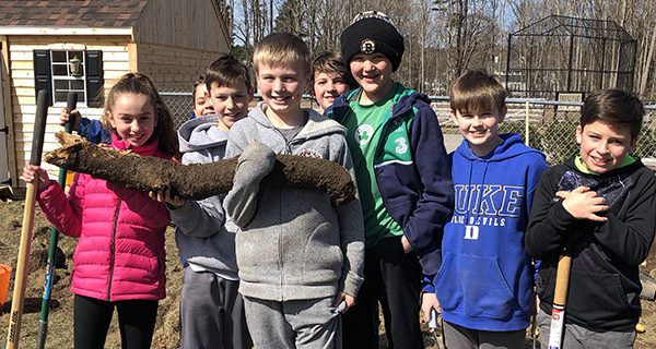 Learning blooms in Deerfield outdoor classroom