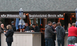 German club holds season’s first biergarten