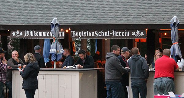 German club holds season’s first biergarten