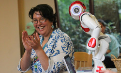 Wellesley Library hosts robot story time