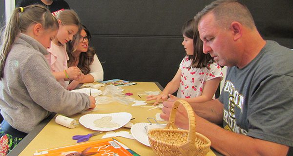 Butterflies migrate to Walpole Library