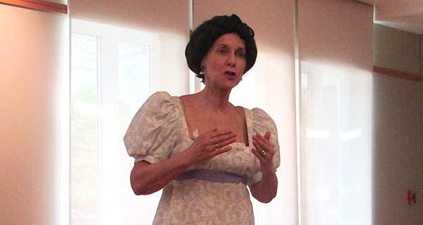 Dolly Madison visits Needham