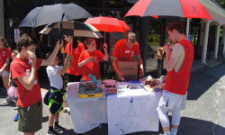 VBS counselors complete service projects