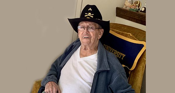 Walpole patriot Armand DuBois reminisces