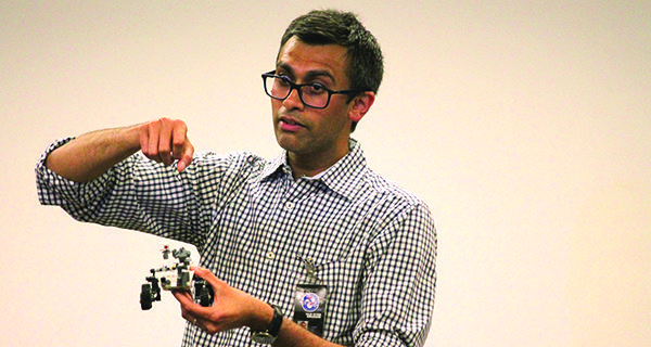 NASA Ambassador teaches kids about Mars