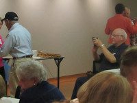 Seniors sway to swing band