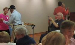 Seniors sway to swing band