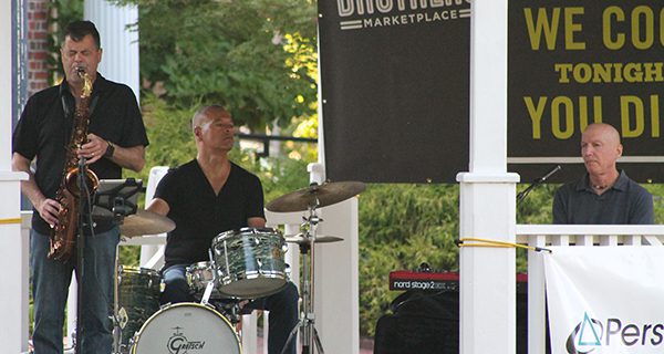 Gazebo concert a classic summer scene