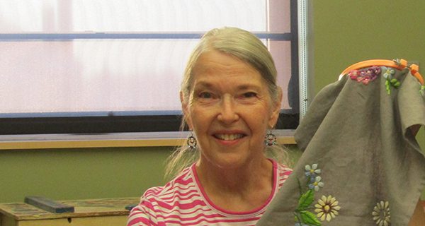 Embroidery sews ideas together