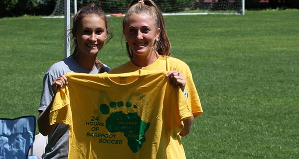 Day of barefoot soccer helps Africa