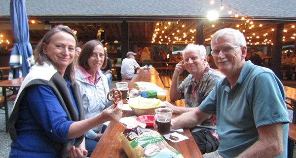 Biergarten brings in beer and bliss
