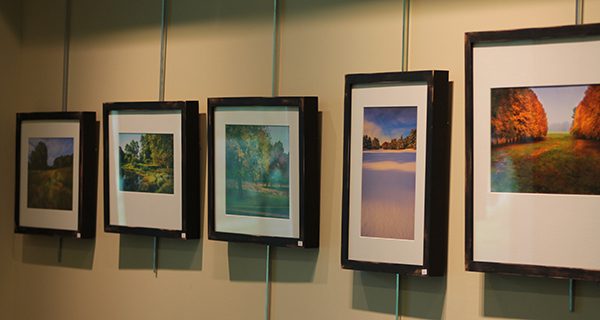 Dorion talks process, Walpole Library exhibit