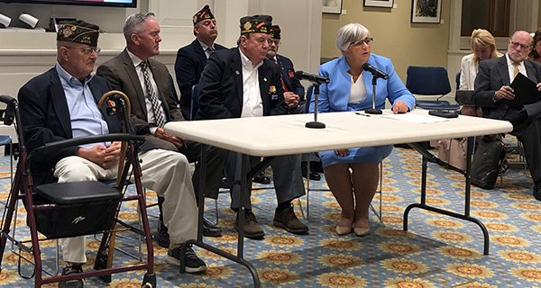 Keating, Topham address State House