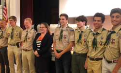 Seven Eagle Scouts recognized in Needham