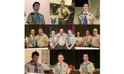 Troop 10 honors ten Eagle Scouts