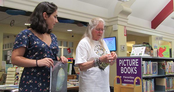 Monarchs migrate to Medfield Library