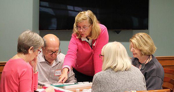 Wellesley learns mahjong