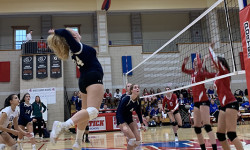 Rocket volleyball blasts off in Natick