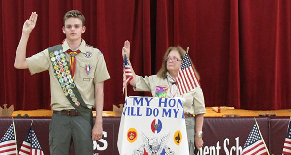 Walpole resident Chiodo an Eagle Scout