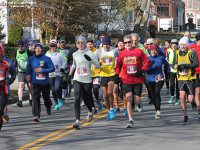 Camy/David 5K runs through winter weather
