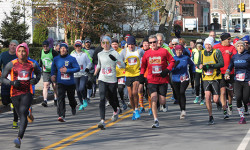 Camy/David 5K runs through winter weather