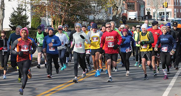 Camy/David 5K runs through winter weather