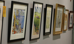 NAA exhibit beautifies library