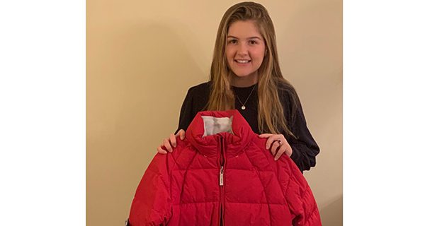 Medfield’s McCarthy spearheading coat drive