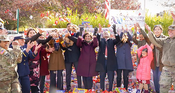 Annual Candy Drive largest to date