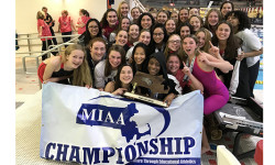 Wellesley girls capture DII swim title