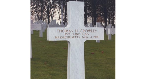 Post 104 remembers namesake Pvt. Crowley