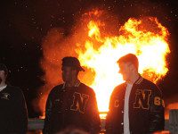 Pregame bonfire fires up Rockets