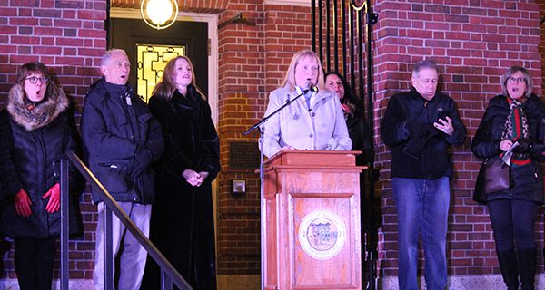 Needham rings in the holiday season