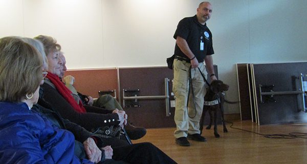 K9 unit visits Needham seniors