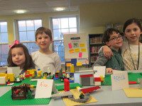LEGO Club participants build imagination
