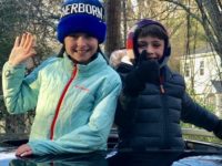 Cavi Carroll cheers up the neighborhood