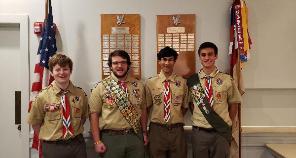 Troop1 Dover announces Eagle Scouts
