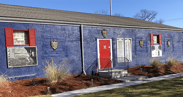 Veterans Memorial engraving veterans bricks
