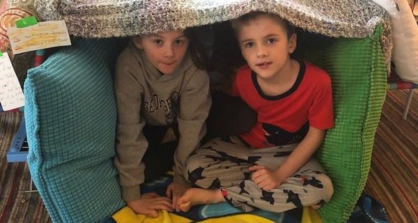 Hale presenting A Fort of Sorts