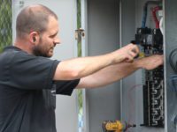 Sherborn tennis courts get new lights