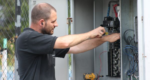 Sherborn tennis courts get new lights
