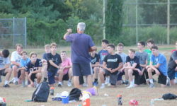 Clinic keeps kids focused on football