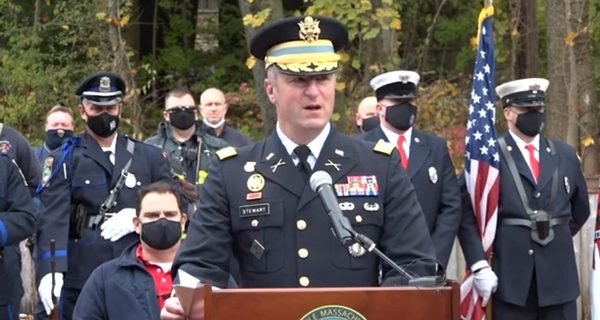 Walpole films Veterans Day celebration