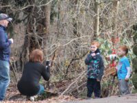 Families search Bird Park for reindeer